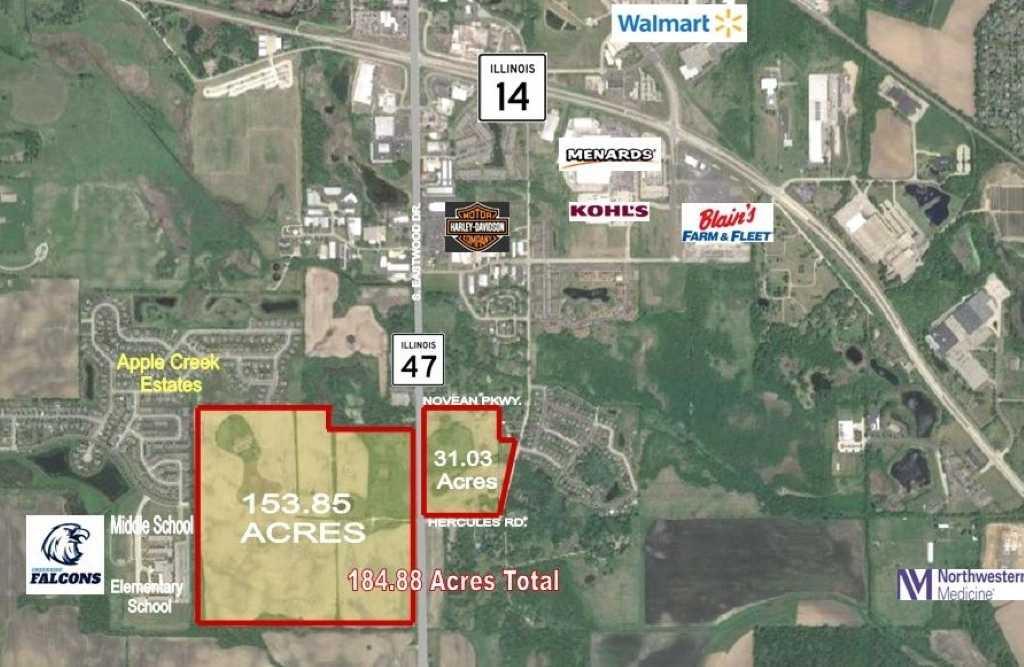 IL Route 47 & Hercules, 11959559, Woodstock, Lots & Land,  for sale, Robinson Real Estate